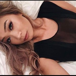 American Apparel Black Bodysuit